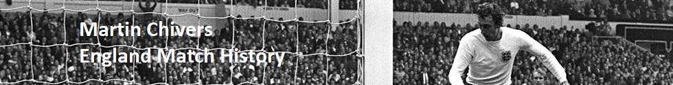 England Match History of Martin Chivers